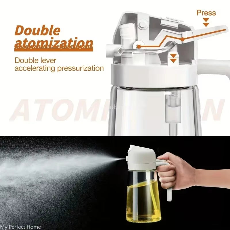 2 in 1 Oil Sprayer And Dispenser
