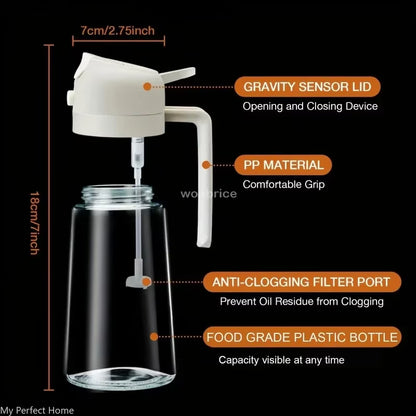 2 in 1 Oil Sprayer And Dispenser